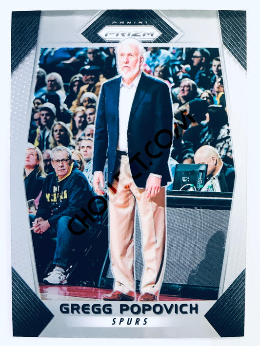 Gregg Popovich - San Antonio Spurs 2017-18 Panini Prizm #300