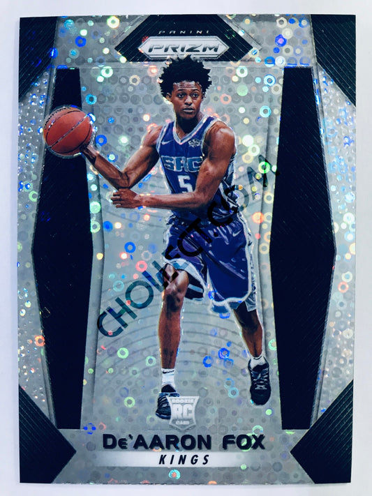 De'Aaron Fox - Sacramento Kings 2017-18 Panini Prizm RC Rookie #24 Fast Break Base Parallel