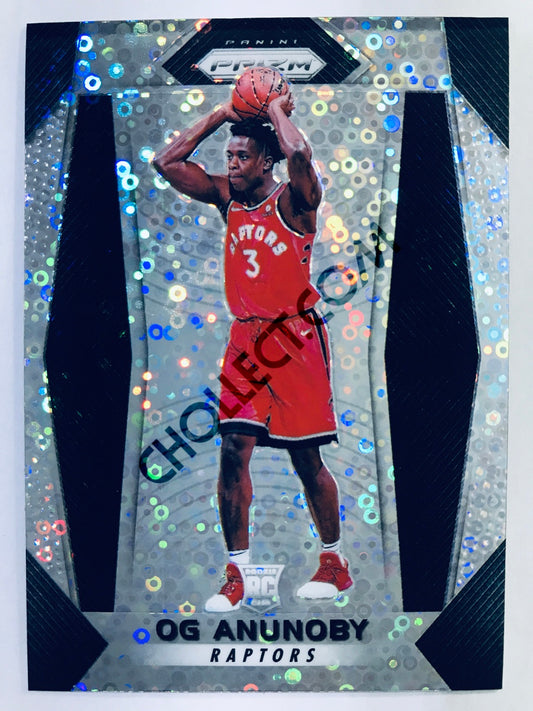 OG Anunoby - Toronto Raptors 2017-18 Panini Prizm RC Rookie #38 Fast Break Base Parallel