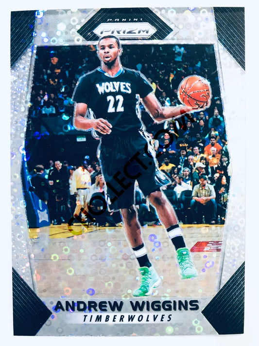 Andrew Wiggins - Minnesota Timberwolves 2017-18 Panini Prizm #81 Fast Break Base Parallel