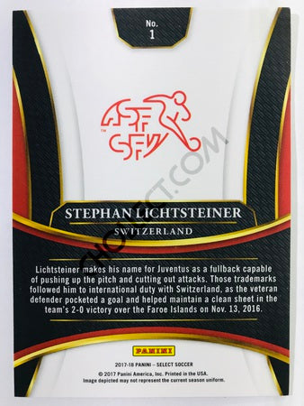 Stephan Lichtsteiner - Switzerland 2017-18 Panini Select #1