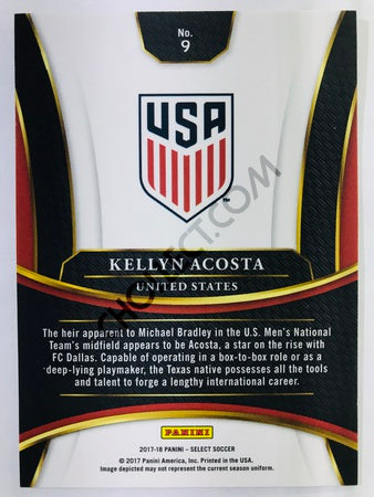 Kellyn Acosta - United States 2017-18 Panini Select #9