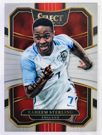 Raheem Sterling - England 2017-18 Panini Select #10