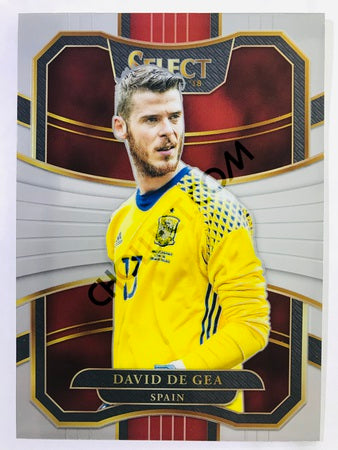 David de Gea - Spain 2017-18 Panini Select #12