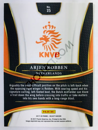 Arjen Robben - Netherlands 2017-18 Panini Select #15