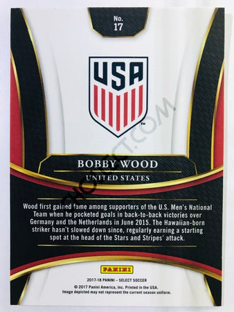 Bobby Wood - United States 2017-18 Panini Select #17