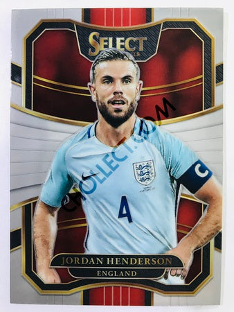 Jordan Henderson - England 2017-18 Panini Select #18