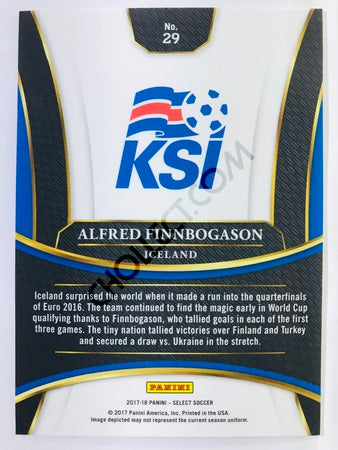 Alfred Finnbogason - Iceland 2017-18 Panini Select #29