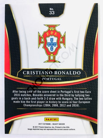 Cristiano Ronaldo - Portugal 2017-18 Panini Select #33