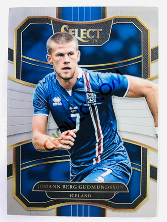 Johann Berg Gudmundsson - Iceland 2017-18 Panini Select #36