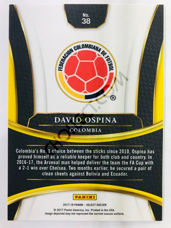 David Ospina - Colombia 2017-18 Panini Select #38