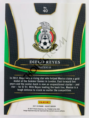 Diego Reyes - Mexico 2017-18 Panini Select #40