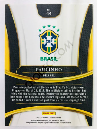 Paulinho - Brazil 2017-18 Panini Select #44