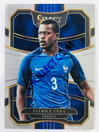 Patrice Evra - France 2017-18 Panini Select #54