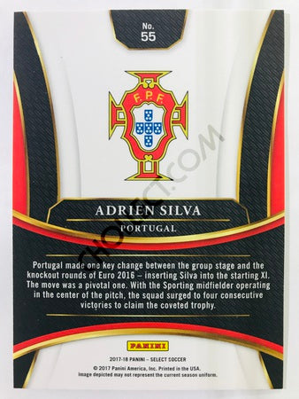 Adrien Silva - Portugal 2017-18 Panini Select #55