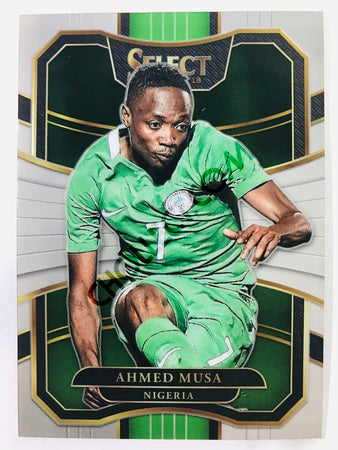 Ahmed Musa - Nigeria 2017-18 Panini Select #58