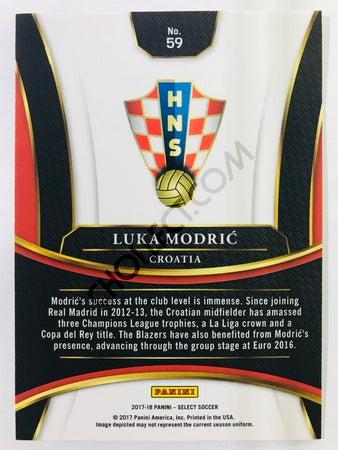 Luka Modric - Croatia 2017-18 Panini Select #59