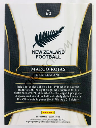 Marco Rojas - New Zealand 2017-18 Panini Select #60