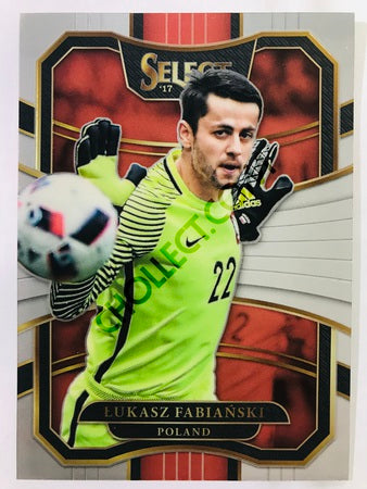 Lukasz Fabianski - Poland 2017-18 Panini Select #62