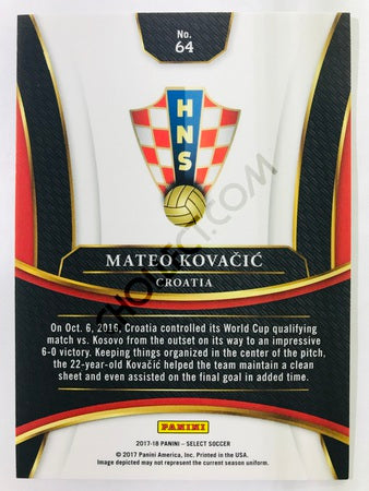 Mateo Kovacic - Croatia 2017-18 Panini Select #64