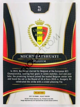 Michy Batshuayi - Belgium 2017-18 Panini Select #67