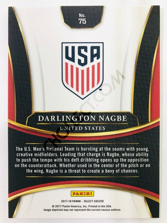 Darlington Nagbe - United States 2017-18 Panini Select #75