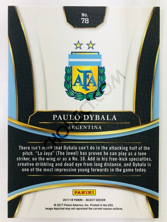 Paulo Dybala - Argentina 2017-18 Panini Select #78