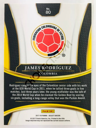 James Rodriguez - Colombia 2017-18 Panini Select #80