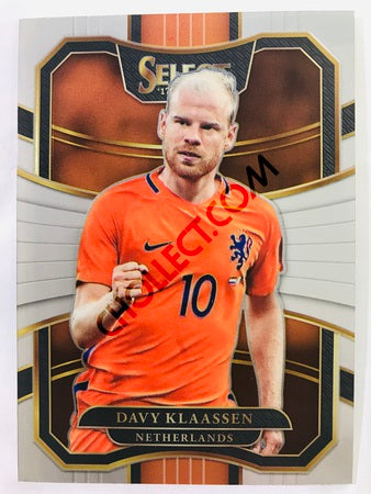 Davy Klaassen - Netherlands 2017-18 Panini Select #85