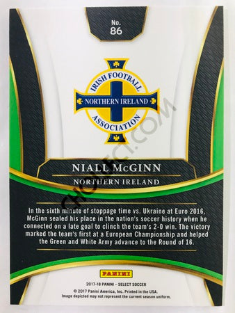 Niall McGinn - Northern Ireland 2017-18 Panini Select #86