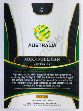 Mark Milligan - Australia 2017-18 Panini Select #98