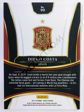 Diego Costa - Spain 2017-18 Panini Select #99