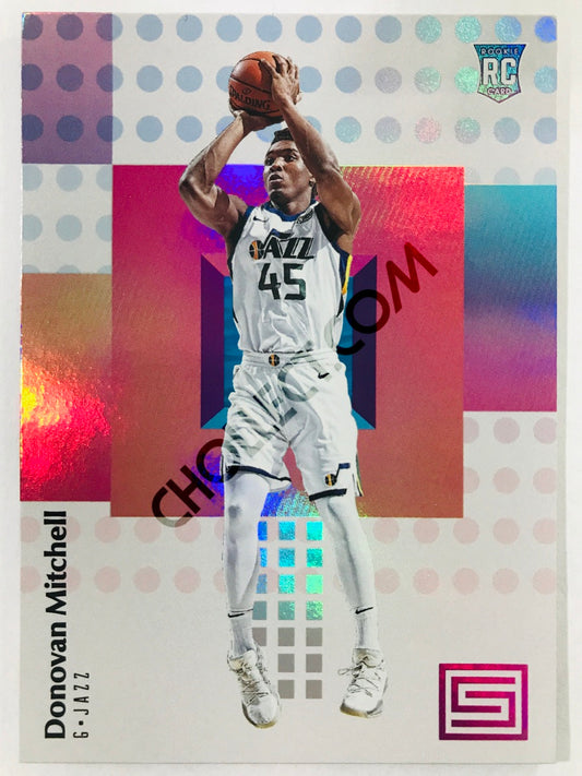 Donovan Mitchell - Utah Jazz 2017-18 Panini Status RC Rookie #122