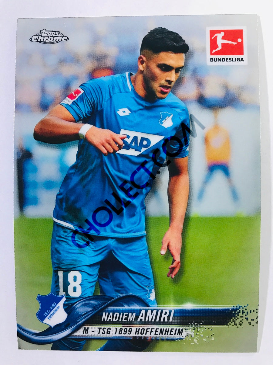 Nadiem Amiri - TSG 1899 Hoffenheim 2018-19 Topps Chrome Bundesliga #9