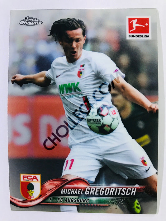 Michael Gregoritsch - FC Augsburg 2018-19 Topps Chrome Bundesliga #13