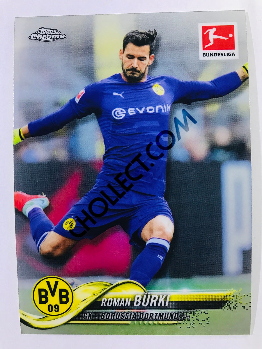 Roman Burki - Borussia Dortmund 2018-19 Topps Chrome Bundesliga #14