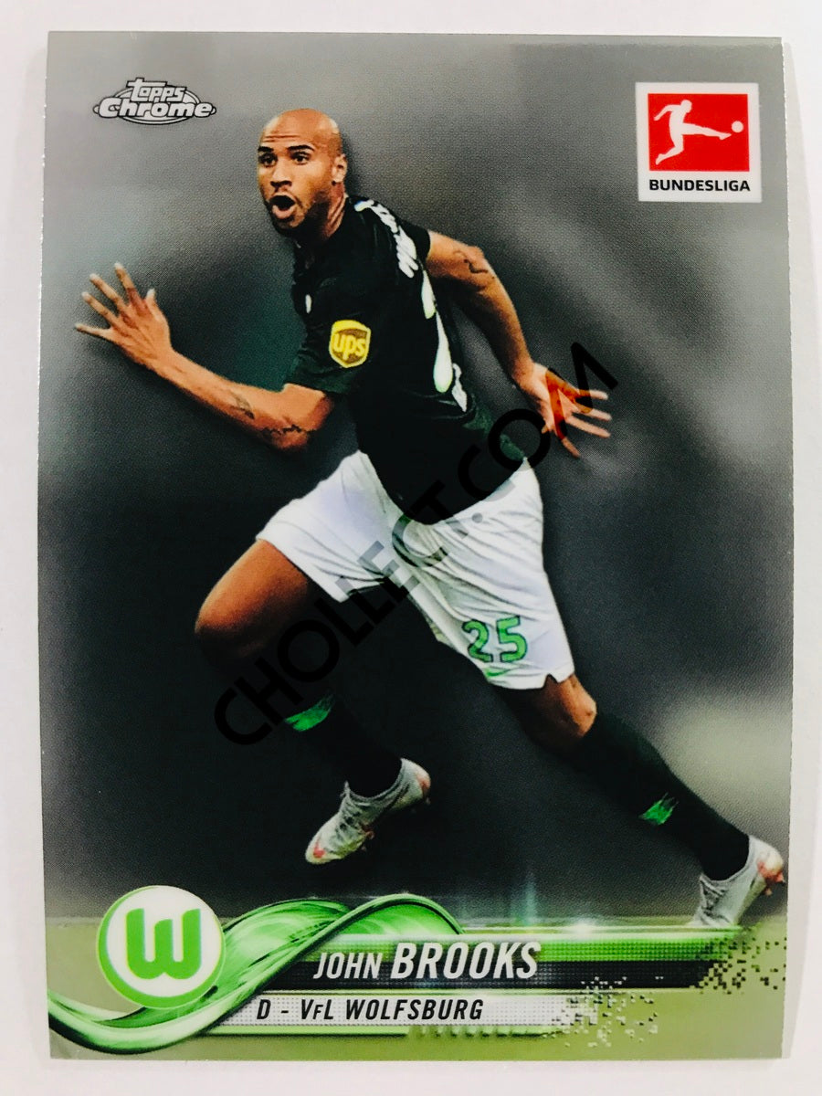 John Brooks - VfL Wolfsburg 2018-19 Topps Chrome Bundesliga #15