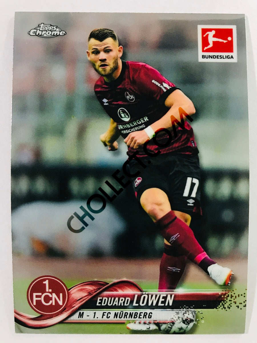 Eduard Lowen - 1. FC Nurnberg 2018-19 Topps Chrome Bundesliga #16