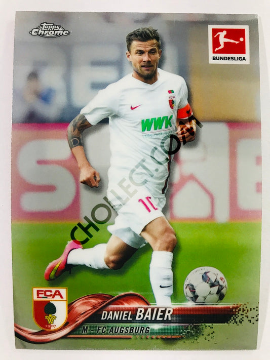 Daniel Baier - FC Augsburg 2018-19 Topps Chrome Bundesliga #18