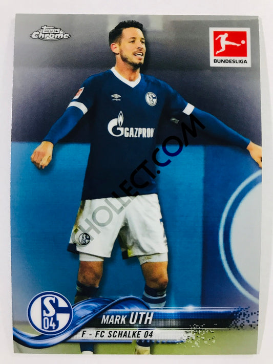 Mark Uth - FC Schalke 04 2018-19 Topps Chrome Bundesliga #20