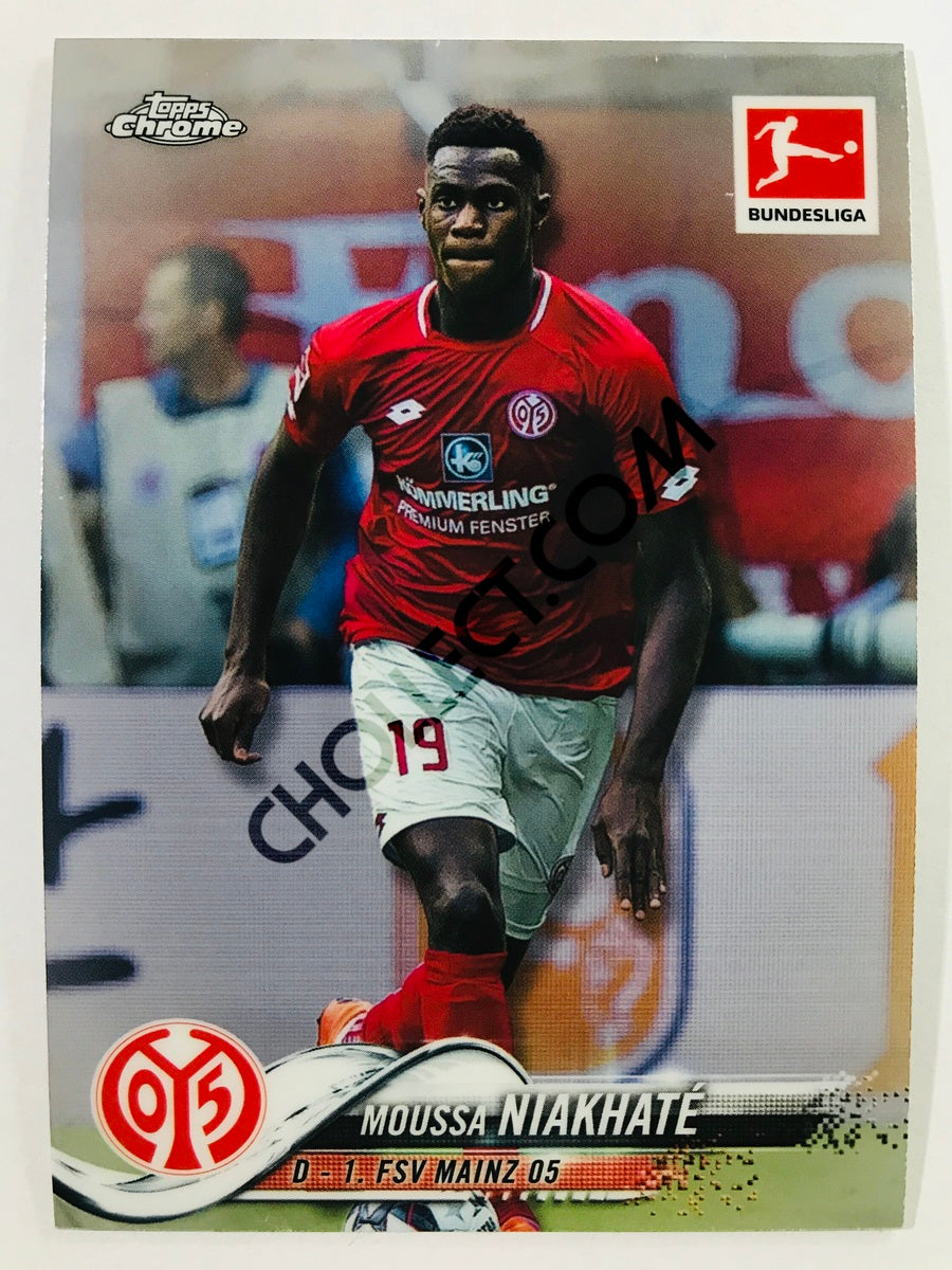 Moussa Niakhate - 1. FSV Mainz 05 2018-19 Topps Chrome Bundesliga #22