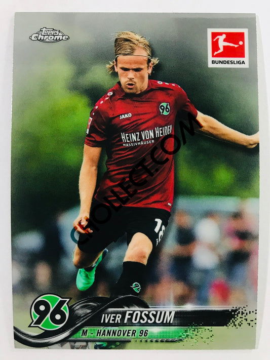 Iver Fossum - Hannover 96 2018-19 Topps Chrome Bundesliga #32