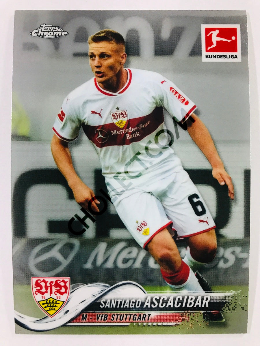 Santiago Ascacibar - VfB Stuttgart 2018-19 Topps Chrome Bundesliga #34