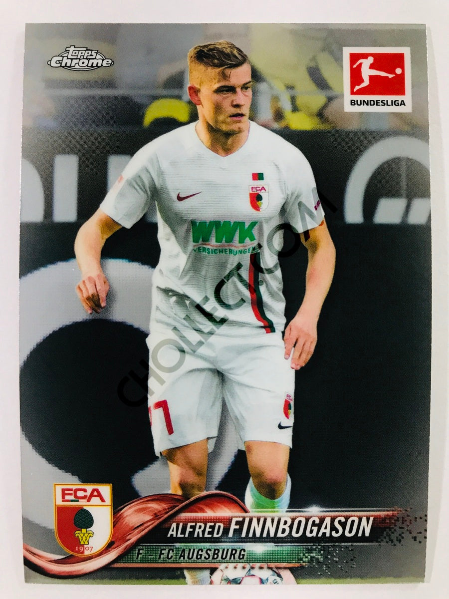 Alfred Finnbogason - FC Augsburg 2018-19 Topps Chrome Bundesliga #37