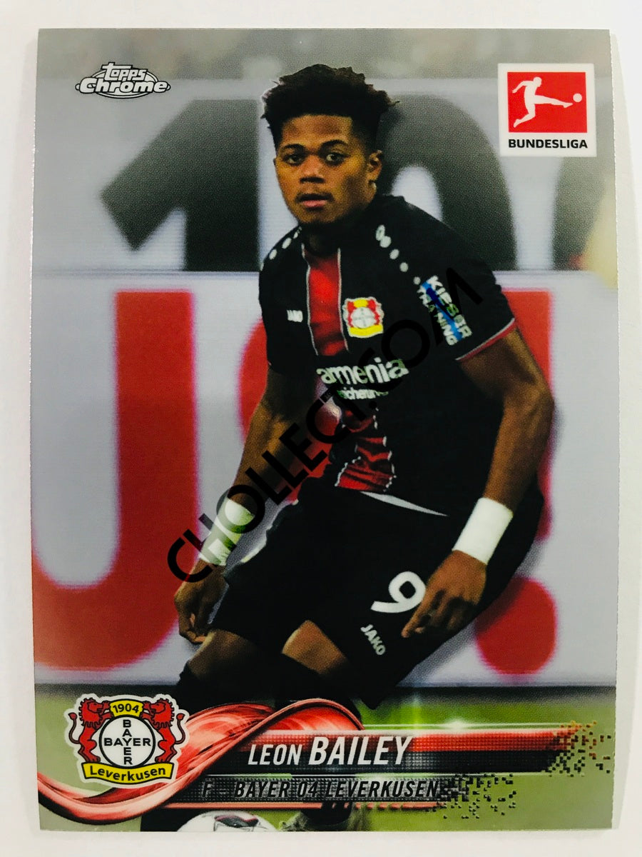 Leon Bailey - Bayer 04 Leverkusen 2018-19 Topps Chrome Bundesliga #38