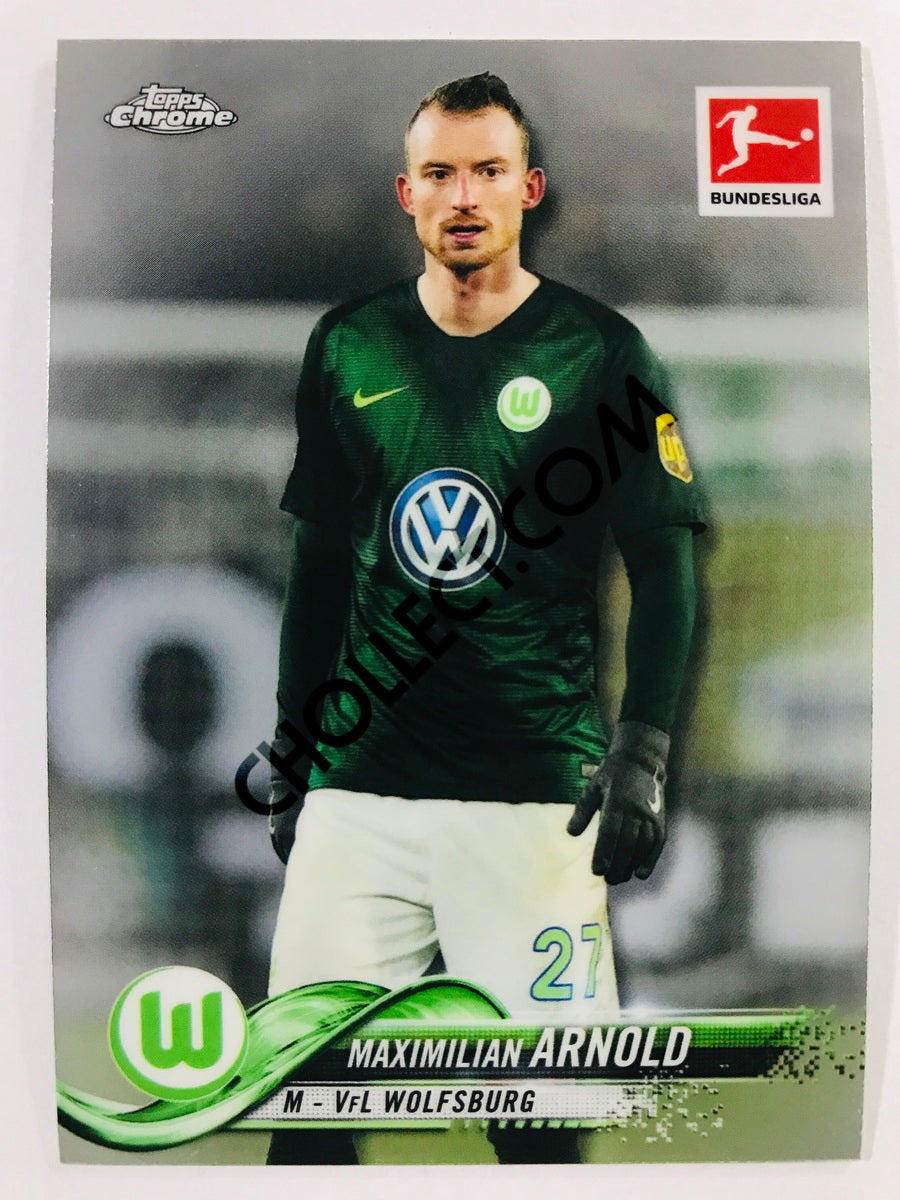 Maximilian Arnold - VfL Wolfsburg 2018-19 Topps Chrome Bundesliga #39