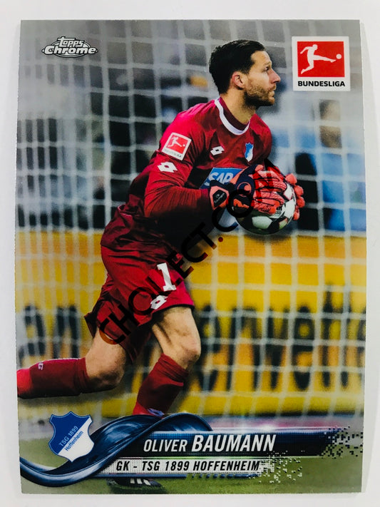 Oliver Baumann - TSG 1899 Hoffenheim 2018-19 Topps Chrome Bundesliga #41