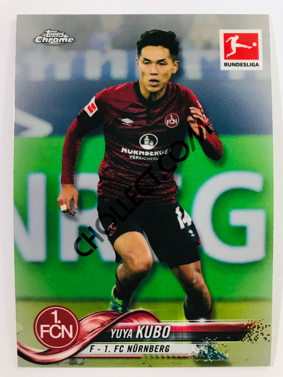 Yuya Kubo - 1. FC Nurnberg 2018-19 Topps Chrome Bundesliga #45