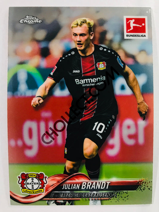 Julian Brandt - Bayer 04 Leverkusen 2018-19 Topps Chrome Bundesliga #48