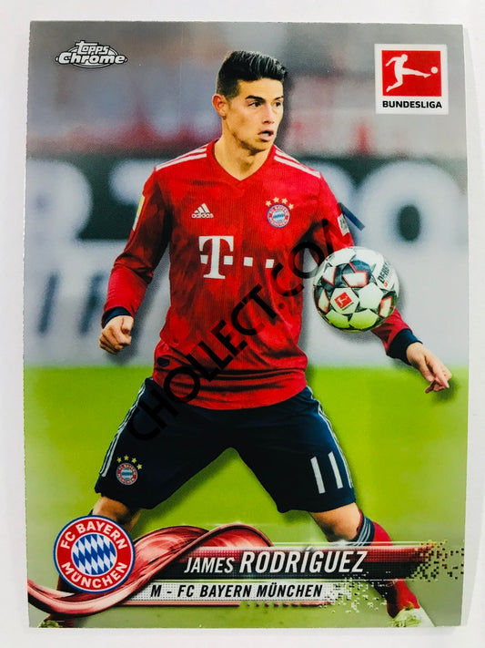 James Rodriguez - FC Bayern Munchen 2018-19 Topps Chrome Bundesliga #50